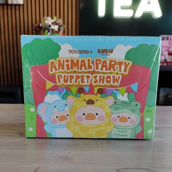 Animal Party Puppet Show Set 6 Blind Boxes.